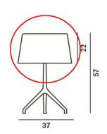 Foscarini Lumiere XXL Ersatzglas / Foscarini Lumiere XXL Replacement Glass