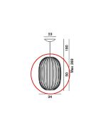 Foscarini Plass Media Ersatz Diffusor / Foscarini Plass Media Replacement Diffuser
