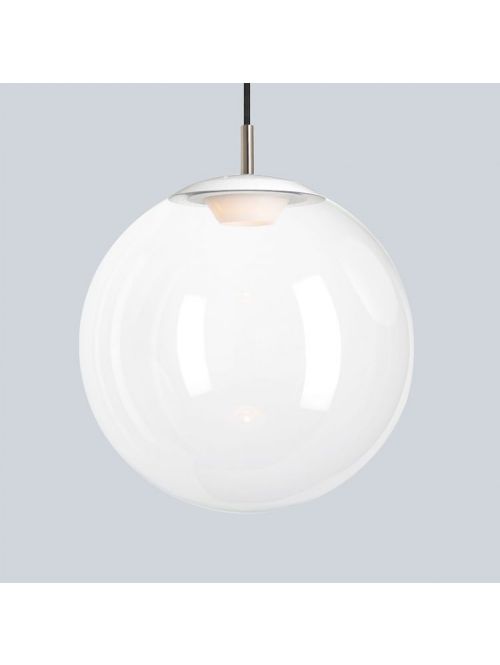 Mawa Glaskugelleuchte LED 30cm weiß opal Designleuchten-Shop kaufen online Wunschlicht Pendelleuchten im