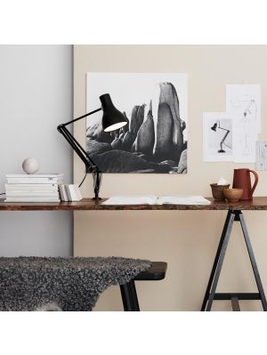 Anglepoise Type 75 Lamp with Desk Insert schwarz